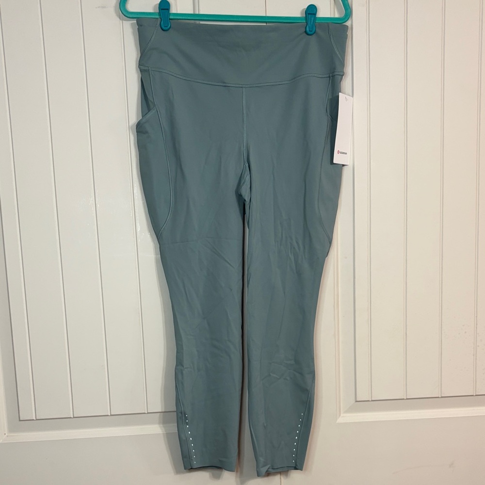 lululemon athletica fast and free HR tight 25” leggings with side pockets NWT